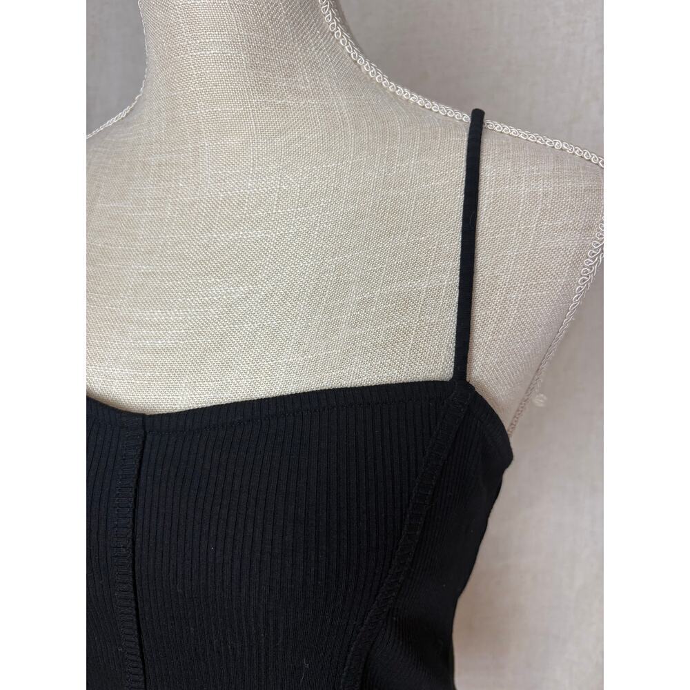 Anthropologie Maeve Black Cami Tank Top Size Large - Picture 2 of 7